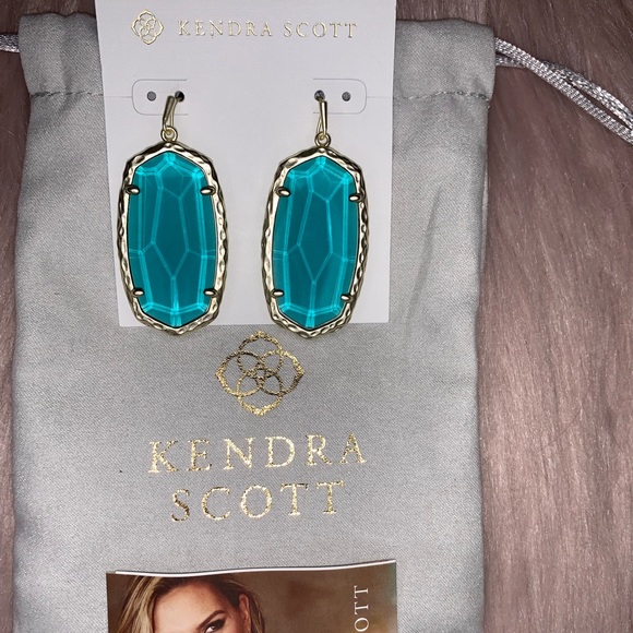 Kendra Scott Jewelry - Kendra Scott Ella Drop Earrings London Blue Glass